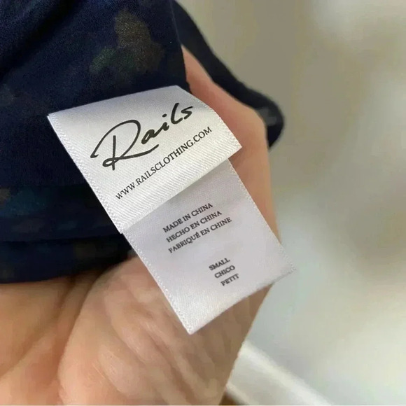 NWT Rails Roma Abstract Garden Floral Dress size Small - Picture 8 of 13